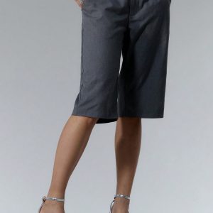 MUSERA Business Woven Tailored Longline Shorts